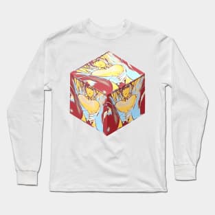 Meiko Shiraki Painting_Box Long Sleeve T-Shirt